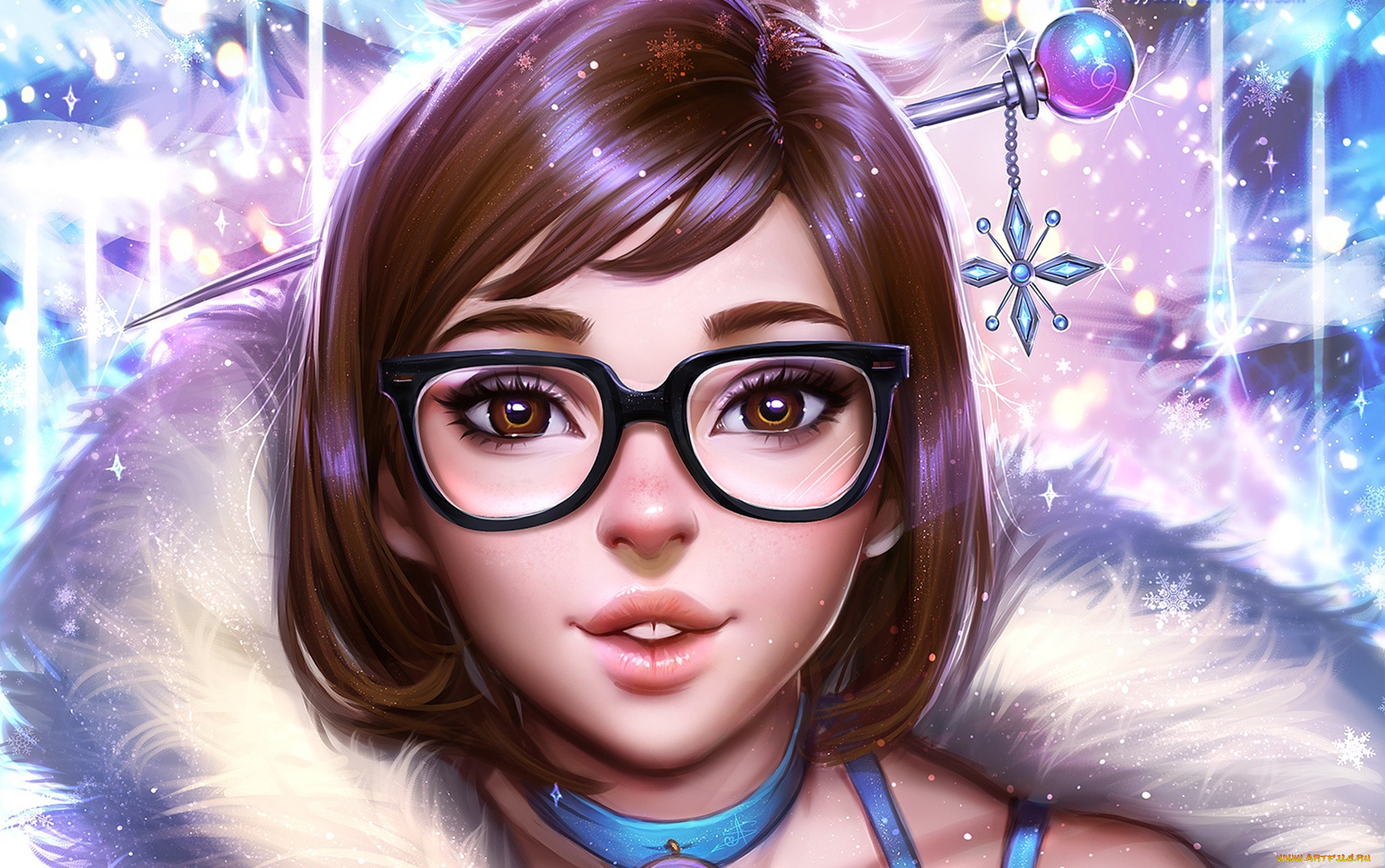  , overwatch, art, 2017, mei, happy, new, year